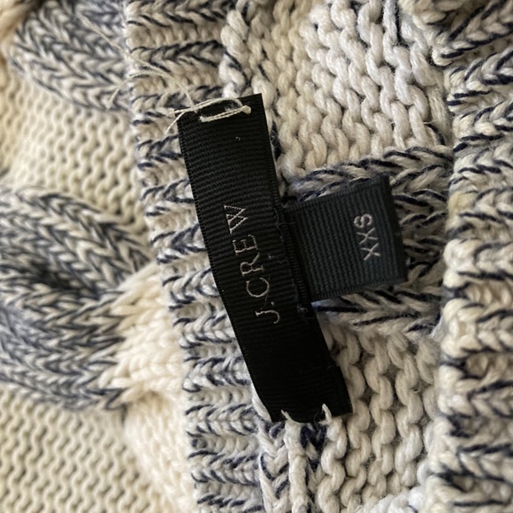 J.Crew Cable Knit Sweater Size XXS - Picture 3 of 3